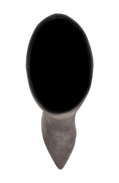 Nine West Gerty Pointed Toe Knee High Boot In Gray