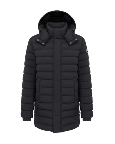 Colmar Crinkle Quilted Down Jacket In Black