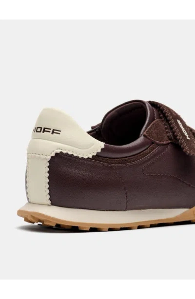 Hoff Touch-strap Leather Sneakers In Multi