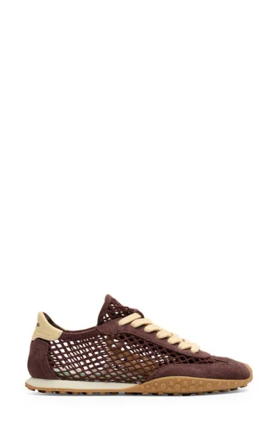 Hoff Bridge Fishnet Sneaker In Brown