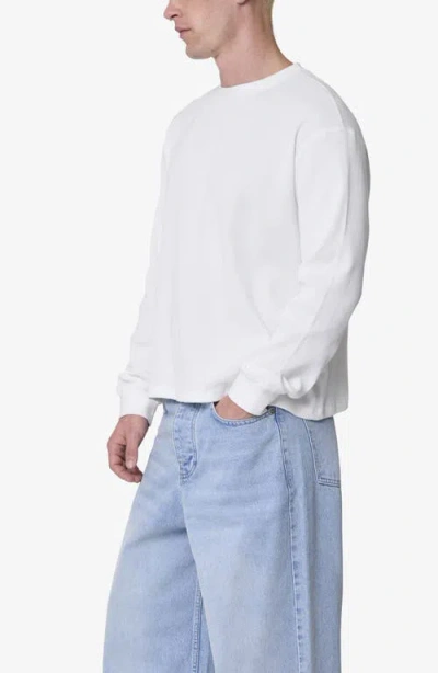 Mnml Basic Thermal Long Sleeve T-shirt In White