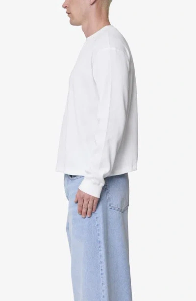 Mnml Basic Thermal Long Sleeve T-shirt In White
