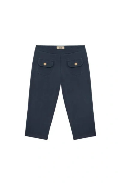 Oddli Button Capris In Multi