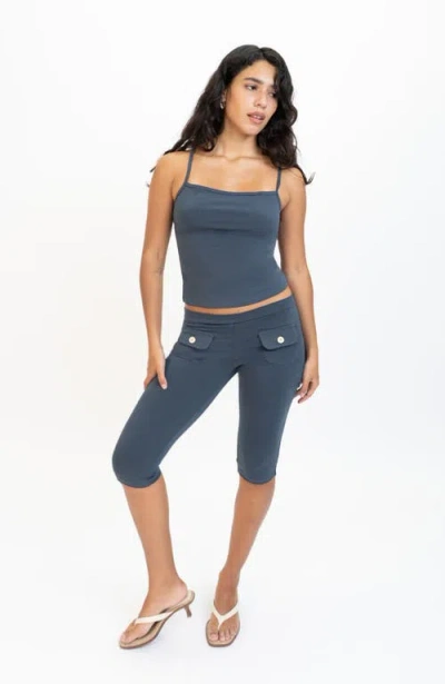 Oddli Button Capris In Multi