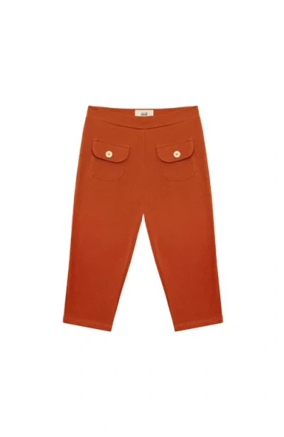 Oddli Button Capris In Multi