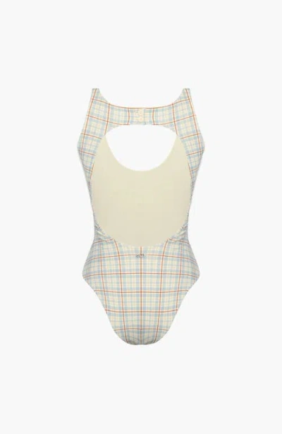 Oddli Button One Piece In White