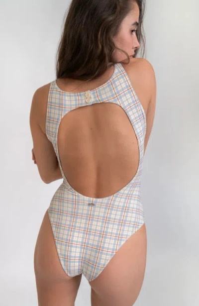 Oddli Button One Piece In White