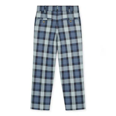 Florence Eiseman Plaid Pant In Blue