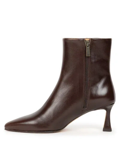 Bobbies Audrey Flat Ankle Boots In Multi