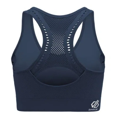 Dare 2b React Sports Bra In Blue