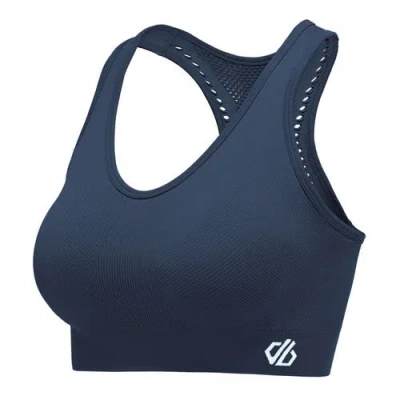 Dare 2b React Sports Bra In Blue