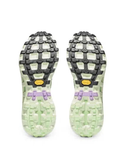 X-bionic High-performance White And Black Sneakers With Speedframe Pro Construction In Multi