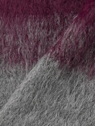 The Elder Statesman Gradient Brushed Alpaca Blend Vest In Multi