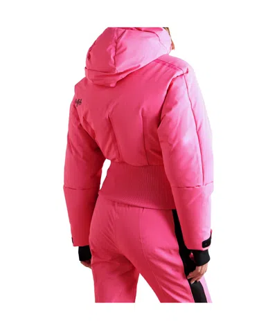 Aztech Mountain Vertical Nuke Down Ski Jacket In Pink