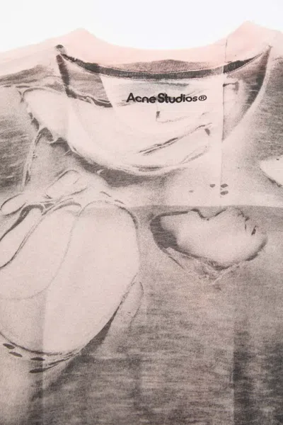 Acne Studios Tromp-l'œil T-shirt In Multi