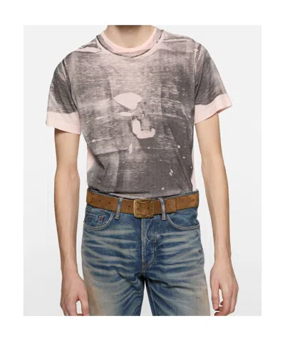 Acne Studios Tromp-l'œil T-shirt In Multi