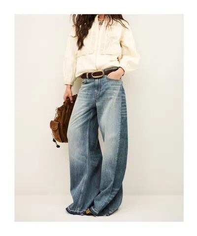 Bash Embroidered Shirt In Neutral