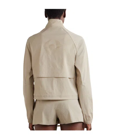 On Embellished Recycled-shell Jacket In Neutral