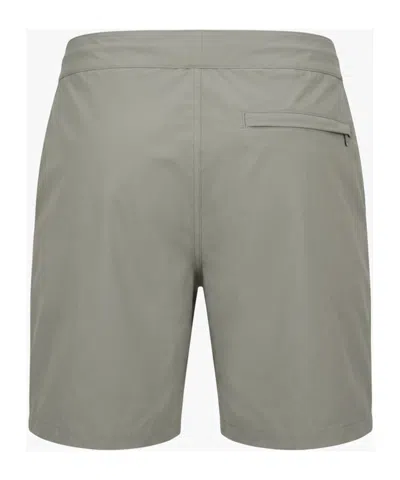 Fedeli Drawstring Swim Shorts In Gray