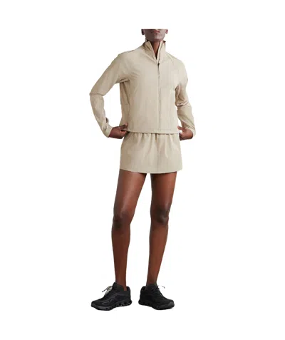 On Shell Skort In Neutral