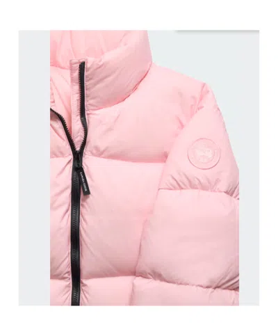 Canada Goose Fallon Puffer Jacket Tonal Disc In Pink
