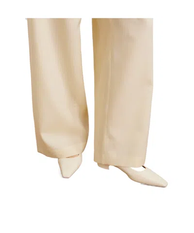 Aeyde Solid Leather Pumps In Neutral