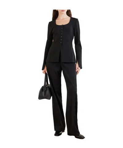 Kallmeyer Caitlin Knitted Jacket In Black