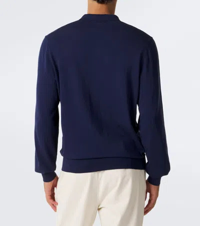 Rubinacci Cotton Polo Sweater In Multi