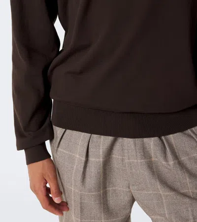 Rubinacci Cotton Polo Sweater In Multi