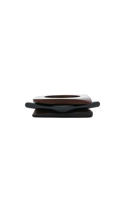 Heaven Mayhem Notte Bangle Set In Blue