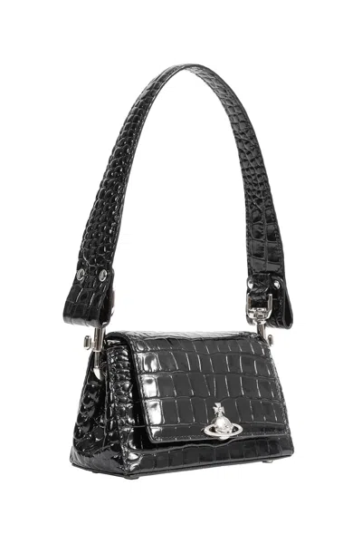 Vivienne Westwood Small Hazel Tote Bag In Brown