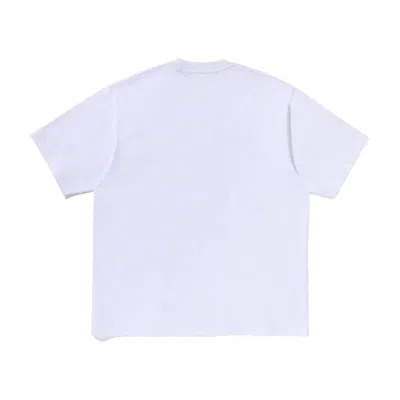A Bathing Ape Logo-graphic T-shirt In White