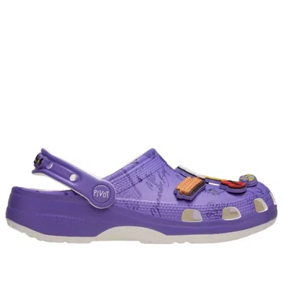 Crocs Friends Classic Clog In Purple