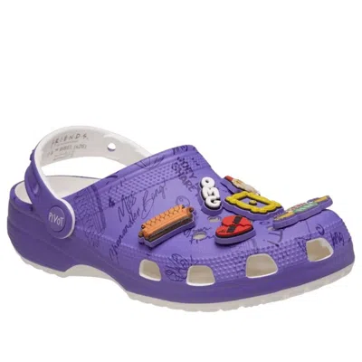 Crocs Friends Classic Clog In Purple