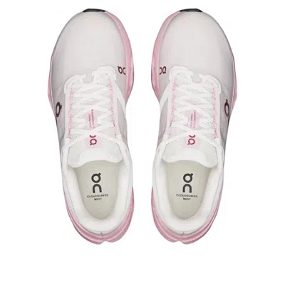 On Cloudsurfer Next Rubber-trimmed Mesh Sneakers In White