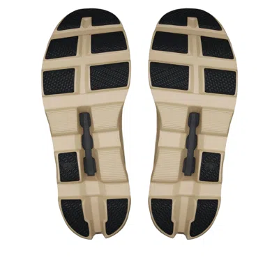 On Mens Ivory Sand Cloudmster Void Mesh Trainers In White
