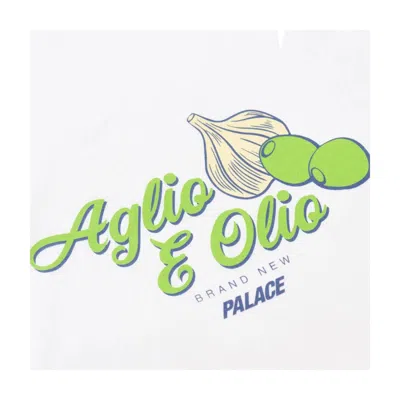 Palace Aglio E Olio Ringer T-shirt 'white'