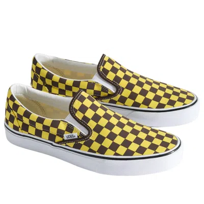 Vans Classic Slip-on Checkerboard 'yellow'