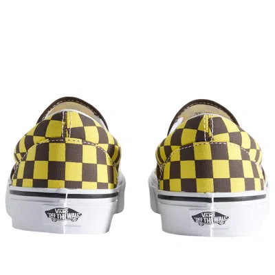 Vans Classic Slip-on Checkerboard 'yellow'
