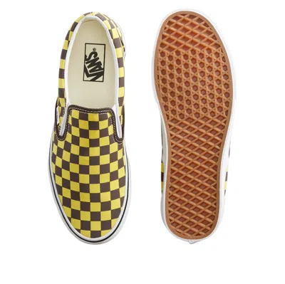Vans Classic Slip-on Checkerboard 'yellow'