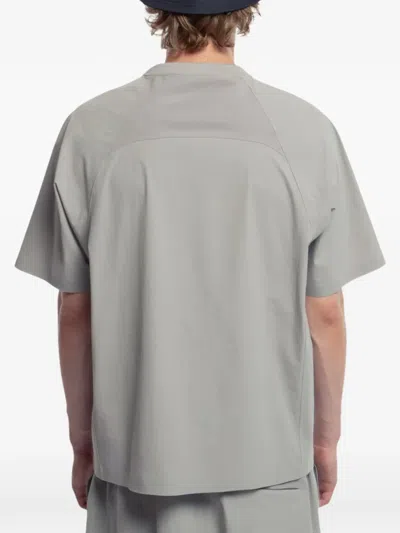 Spoonyard Uv-protective Technical T-shirt In Gray