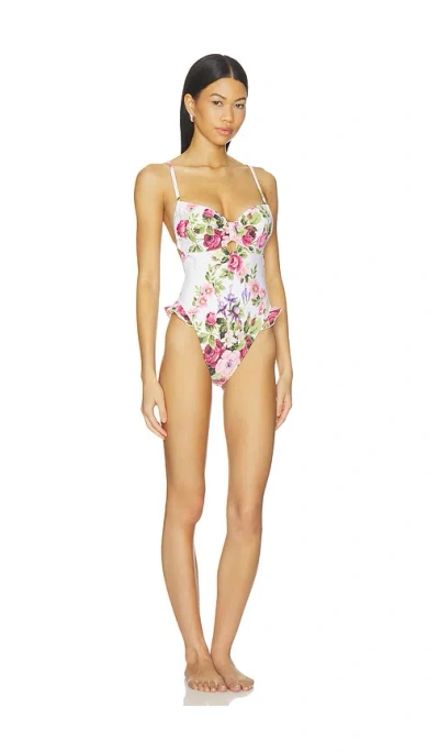 Montce Devin Ruffle One Piece In Multi