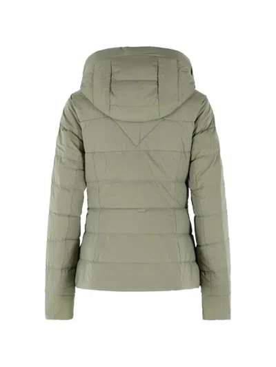 Canada Goose Stretch Polyamide Clair Down Jacket In Green