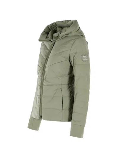 Canada Goose Stretch Polyamide Clair Down Jacket In Green