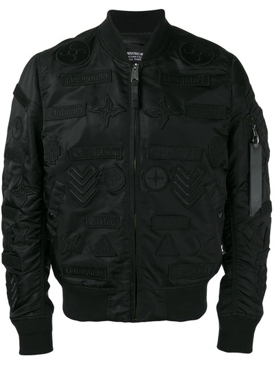 Marcelo Burlon County Of Milan Rayen Alpha Ma-1 bomber