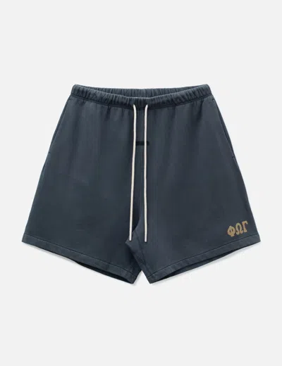 Essentials Drawstring Shorts In Blue