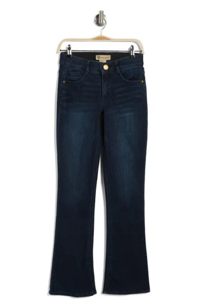 Democracy Ab Tech Itty Bitty Bootcut Jeans In Blue