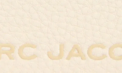 Marc Jacobs Logo Card Case In Marshmallow Multi