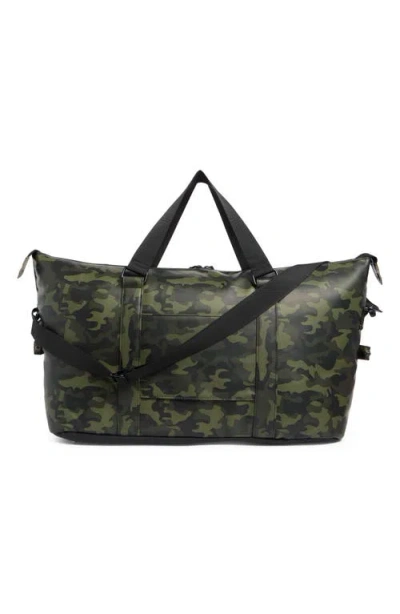 Duchamp Rubberized Duffle In Olive