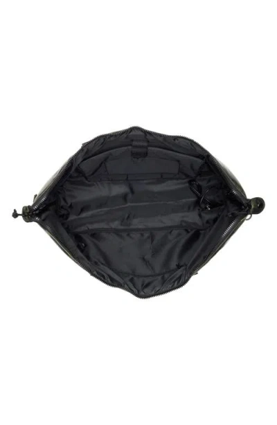 Duchamp Rubberized Duffle In Olive